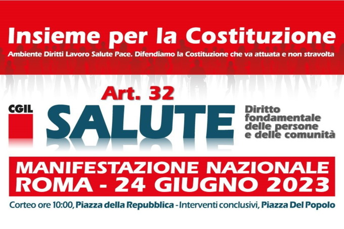 salute manifestazione 24 giugno roma