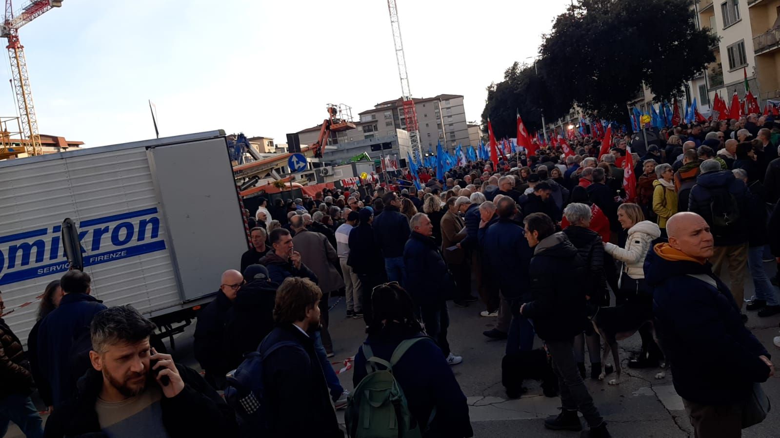 firenze cantiere manifestazione